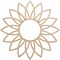 Ekena Millwork Daisy Wood Fretwork Pierced Ceiling Medallion, Alder, 24"OD x 8 3/8"ID x 3/8"T CMWP24X24X0375DAAL - alternate 1